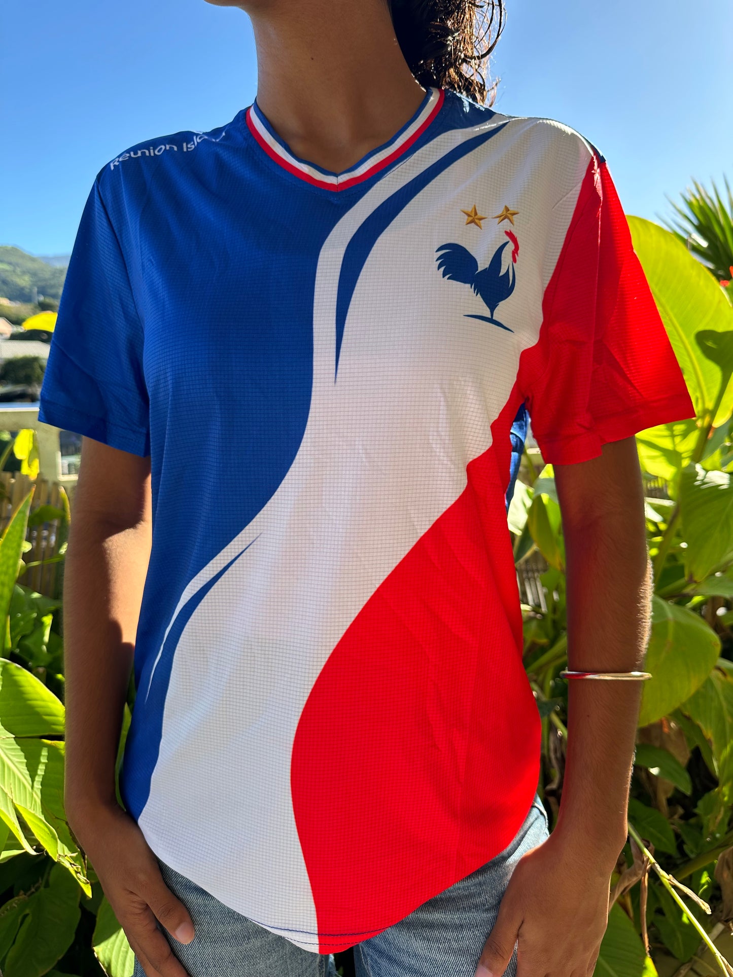T-shirt France Coq – Édition Tricolore