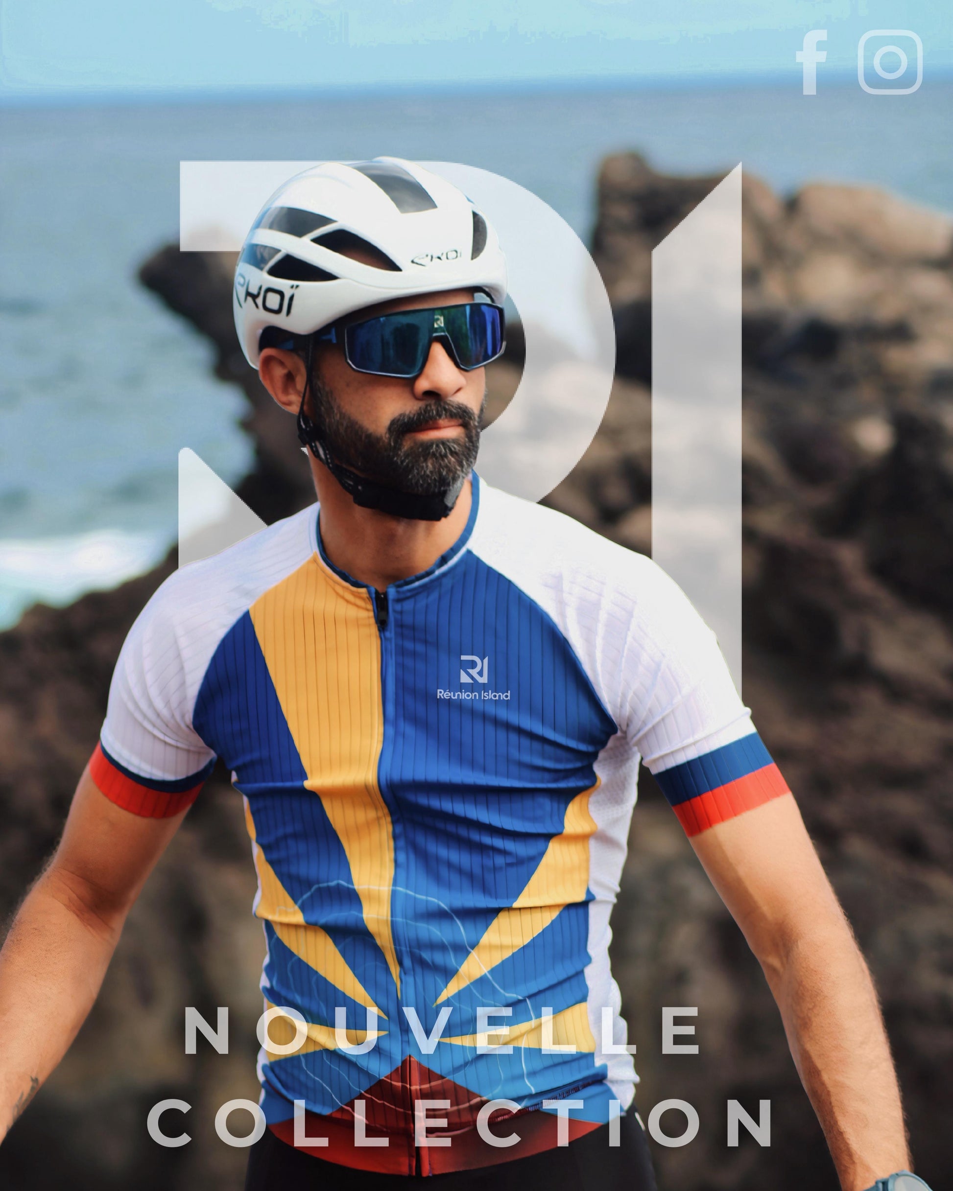 Maillot de cyclisme homme DRAFT bleu/blanc WEAR DESIGN Maillot de cyclisme homme DRAFT bleu/blanc WEAR DESIGN